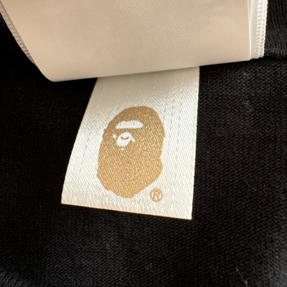 Bape Black Short Sleeve Tee with Graphic - Picture 7 of 8